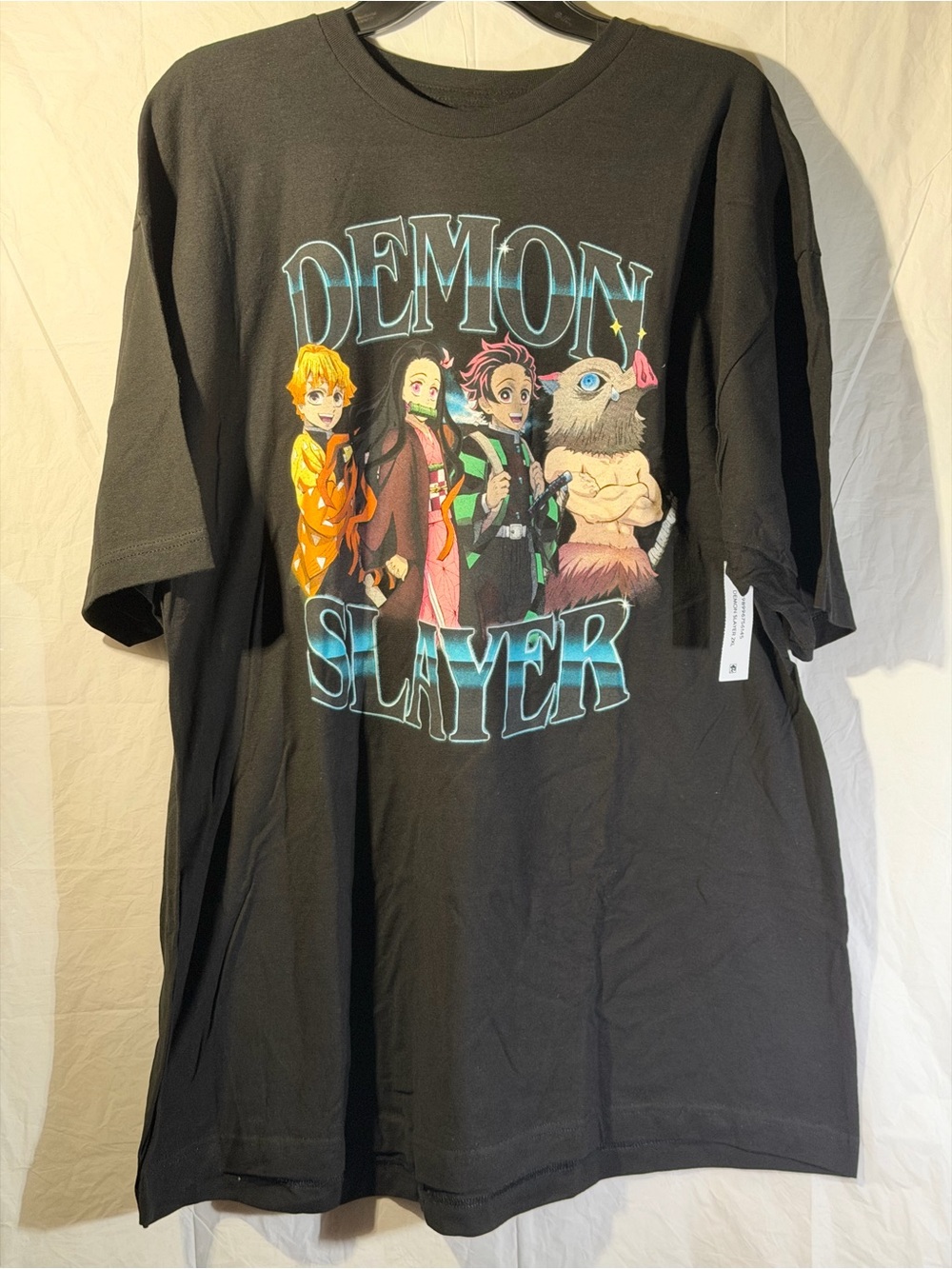Demon Slayer Graphic Short Sleeve Tee - Black